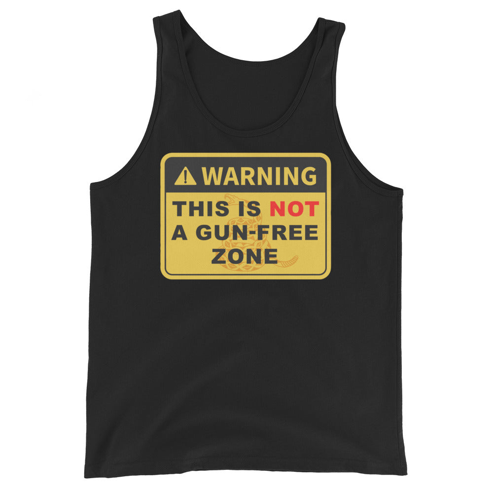 Gun-Free Zone - Unisex Tank Top
