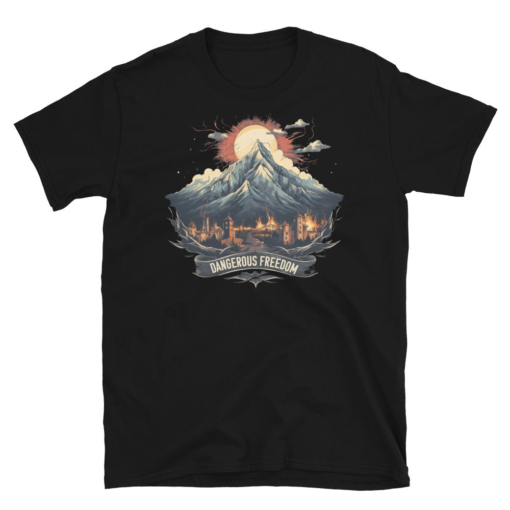 DF City Burning - Short-Sleeve Unisex T-Shirt