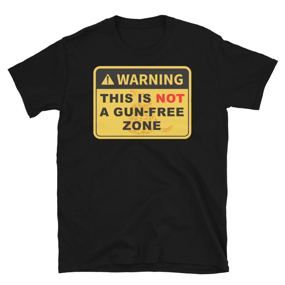 Gun-Free Zone - Short-Sleeve Unisex T-Shirt