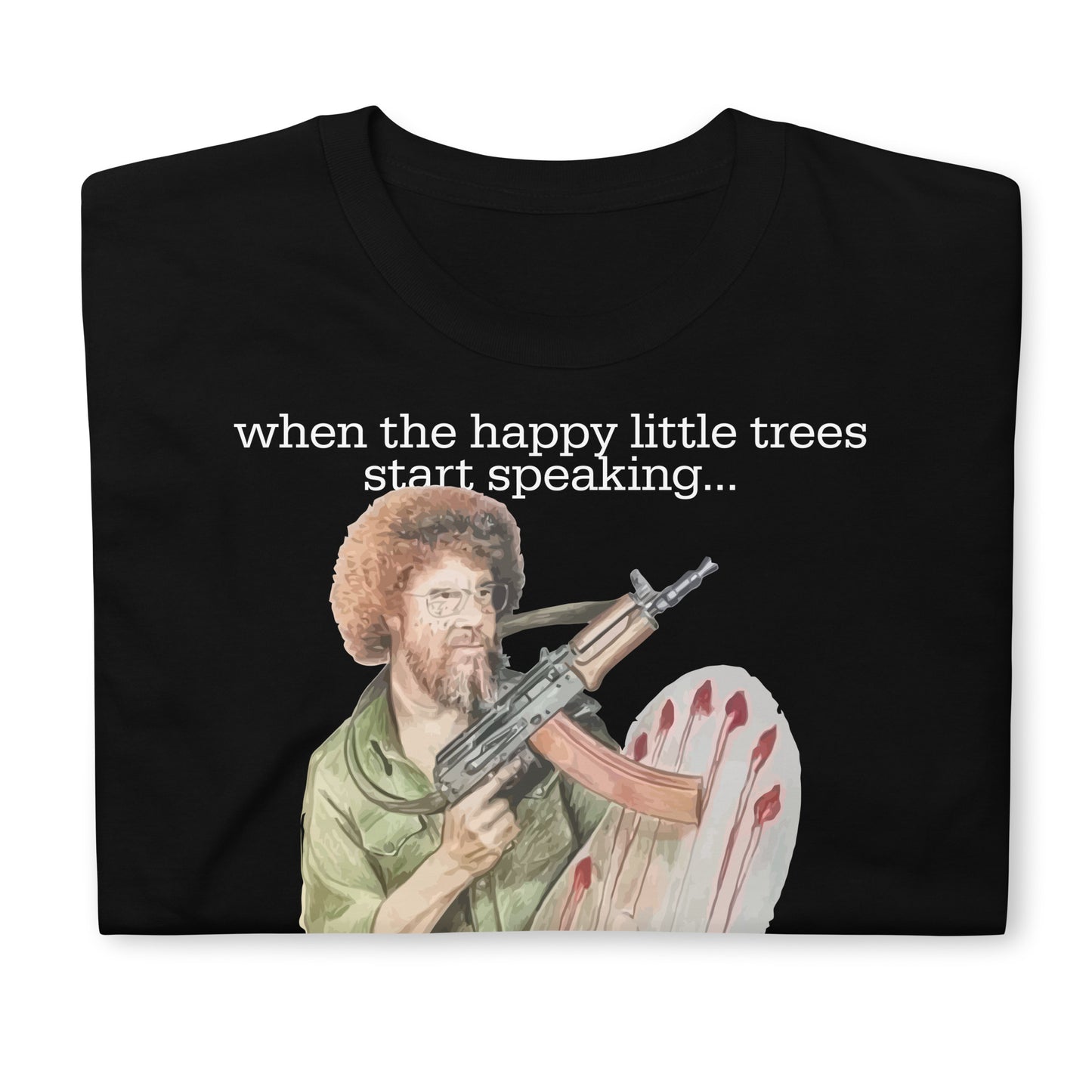 Happy little trees - Short-Sleeve Unisex T-Shirt