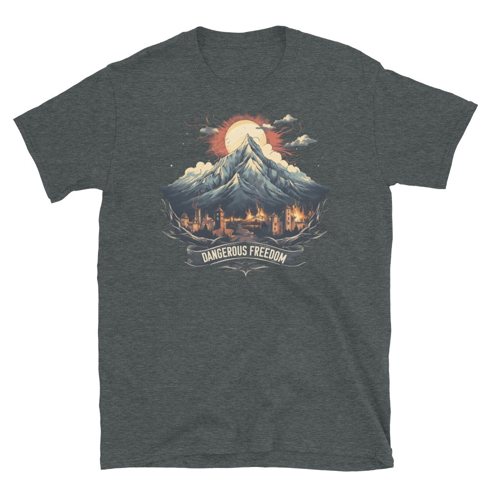 DF City Burning - Short-Sleeve Unisex T-Shirt