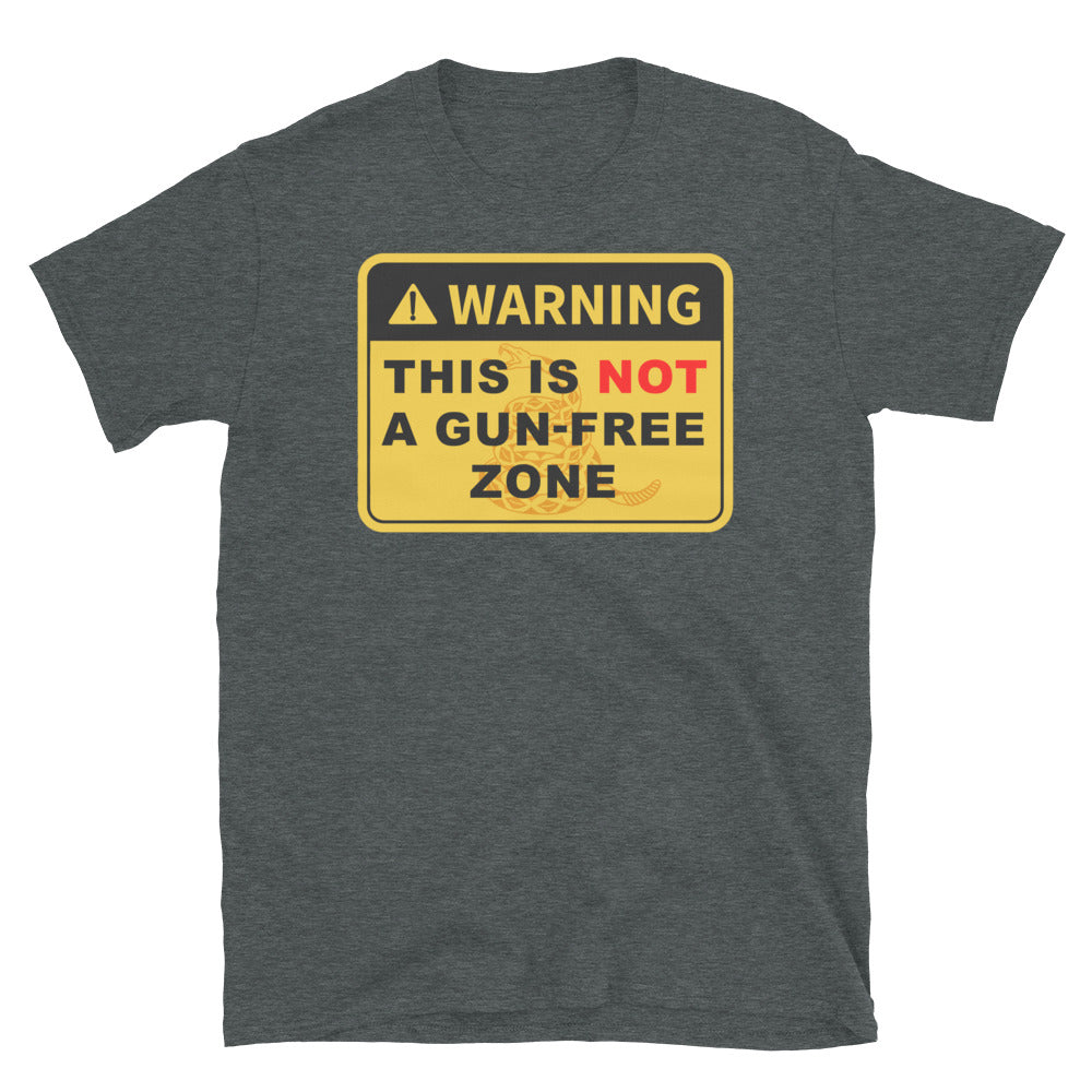 Gun-Free Zone - Short-Sleeve Unisex T-Shirt