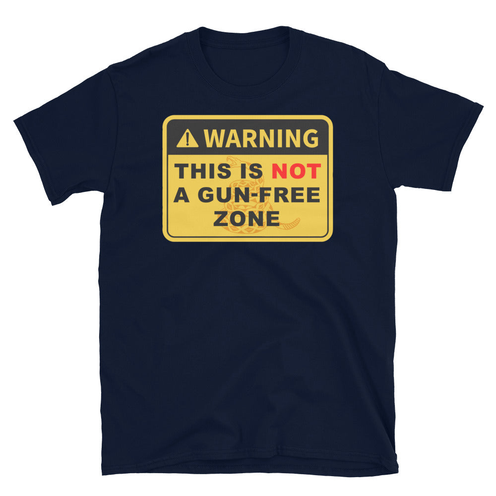 Gun-Free Zone - Short-Sleeve Unisex T-Shirt