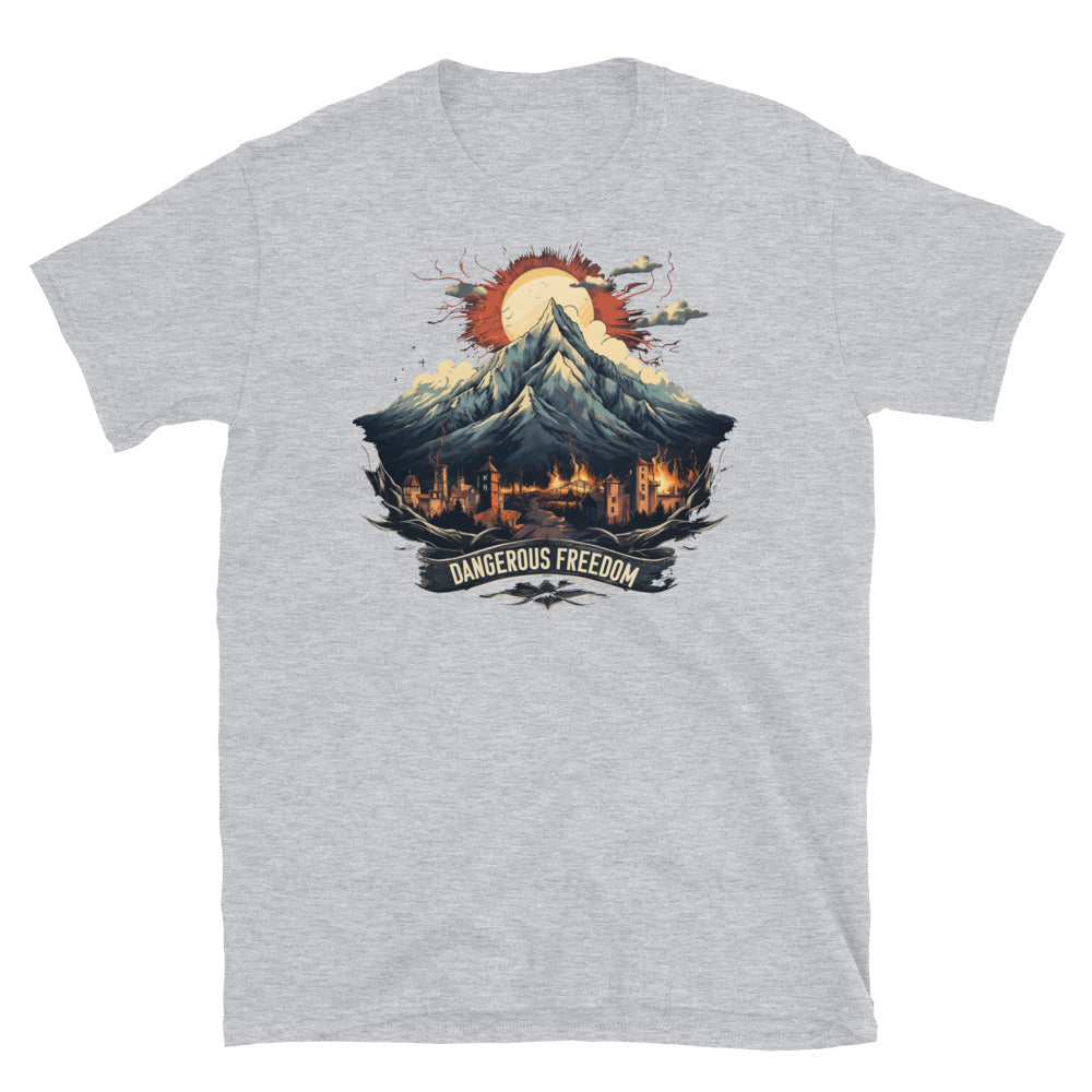 DF City Burning - Short-Sleeve Unisex T-Shirt