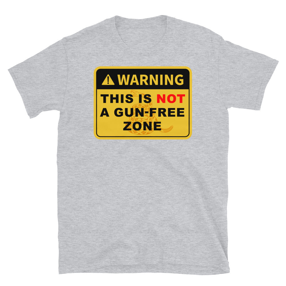 Gun-Free Zone - Short-Sleeve Unisex T-Shirt
