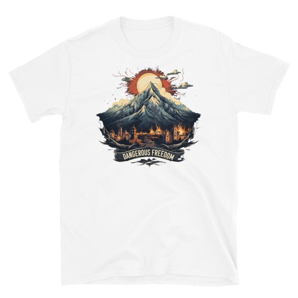 DF City Burning - Short-Sleeve Unisex T-Shirt