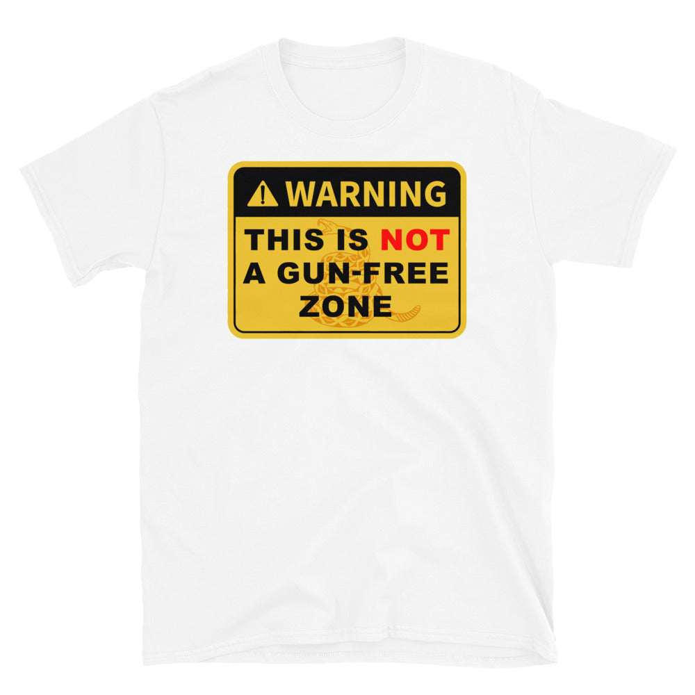 Gun-Free Zone - Short-Sleeve Unisex T-Shirt