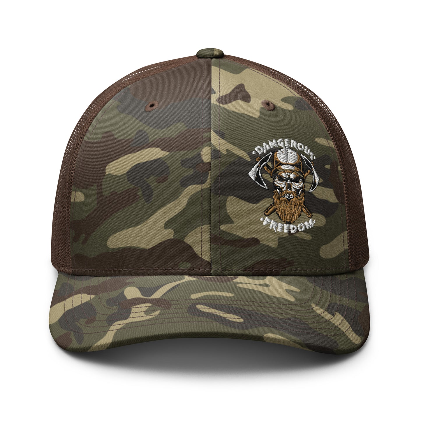 Dangerous Freedom camo trucker hat - 3 patterns!