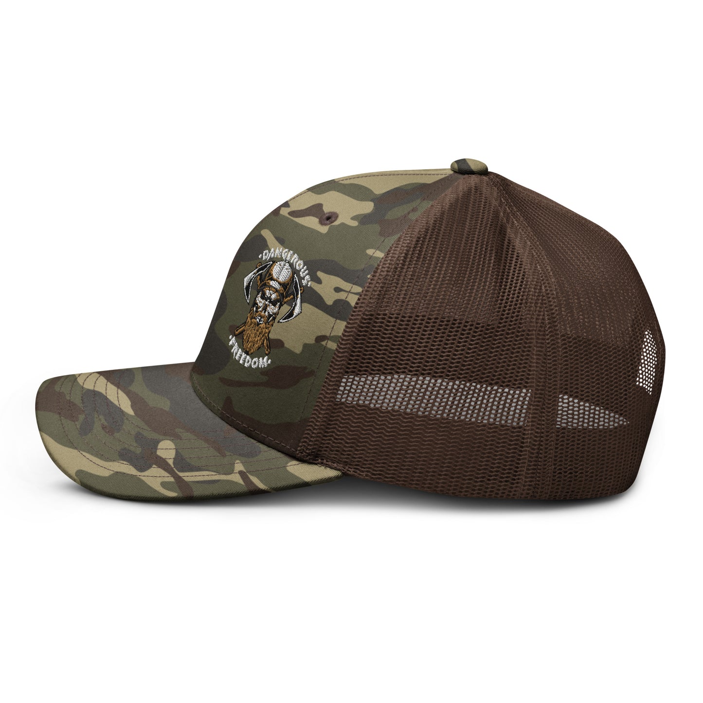 Dangerous Freedom camo trucker hat - 3 patterns!